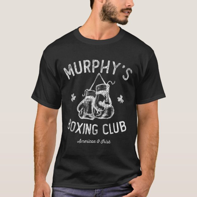 T-shirt Murphy's Boxing Club - American Irish Boxer (Devant)
