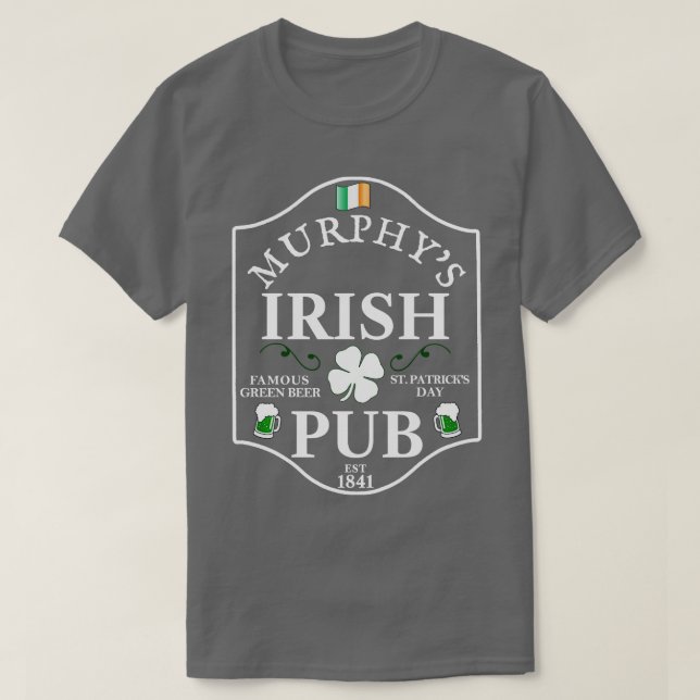T-shirt MURPHYS IRISH PUB St (Design devant)