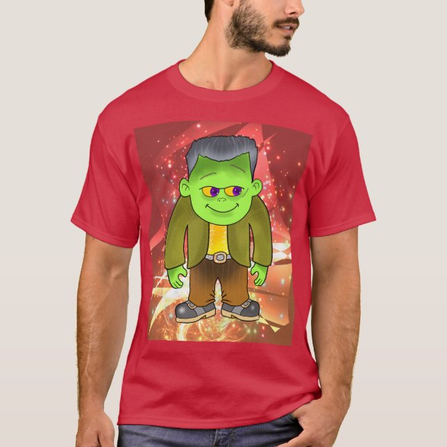 T-shirt Murray le monstre sur Red (Devant)