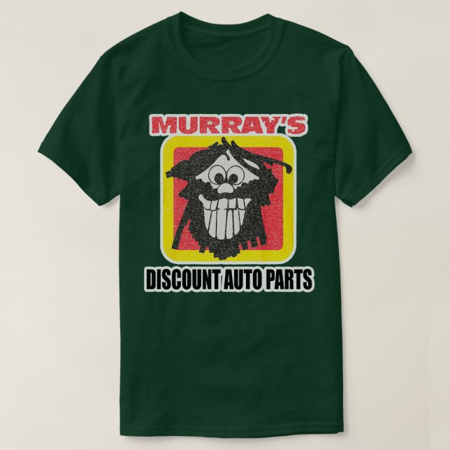 T-SHIRT MURRAYS REMISE AUTO PIÈCES CHEMISE ET BÂTIMENT D'É (Design devant)