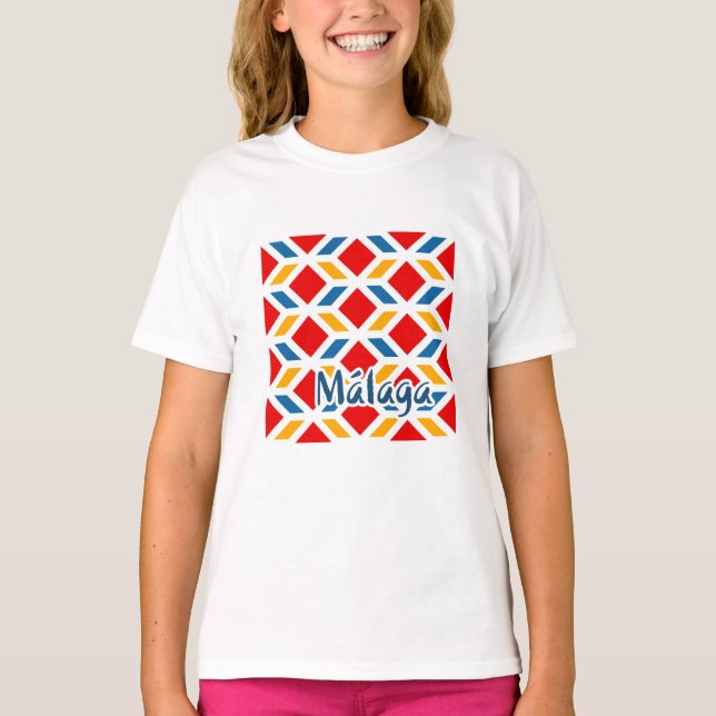 T-shirt Murs de rue de Malaga 2 (Devant)