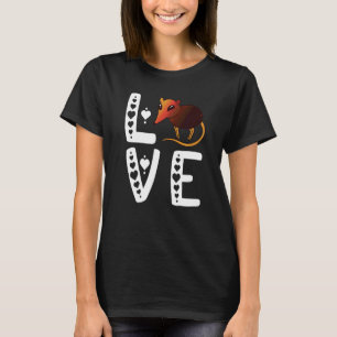 T-shirt Musaraigne éléphant Amour Sengi Musaraigne élépha