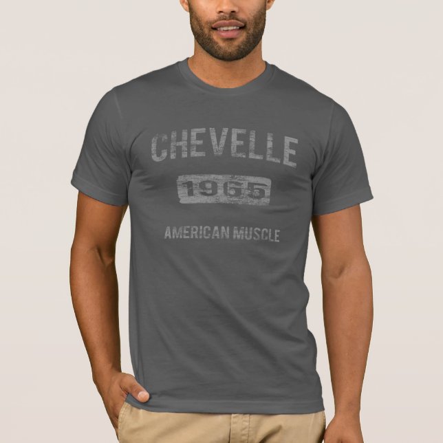 T-shirt Muscle 1965 américain de Chevelle v2 (Devant)