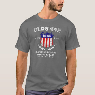 T-shirt Muscle 1965 américain d'Olds 442 v3