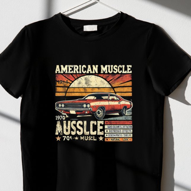 T-shirt Muscle américain (Créateur téléchargé)