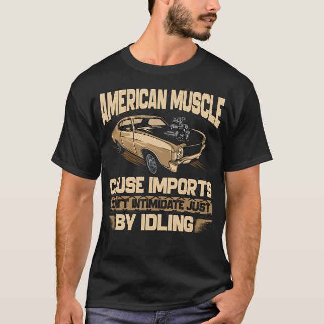 T-shirt Muscle Américaine (Devant)