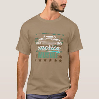 T-shirt Muscle Car vintage d'Amérique