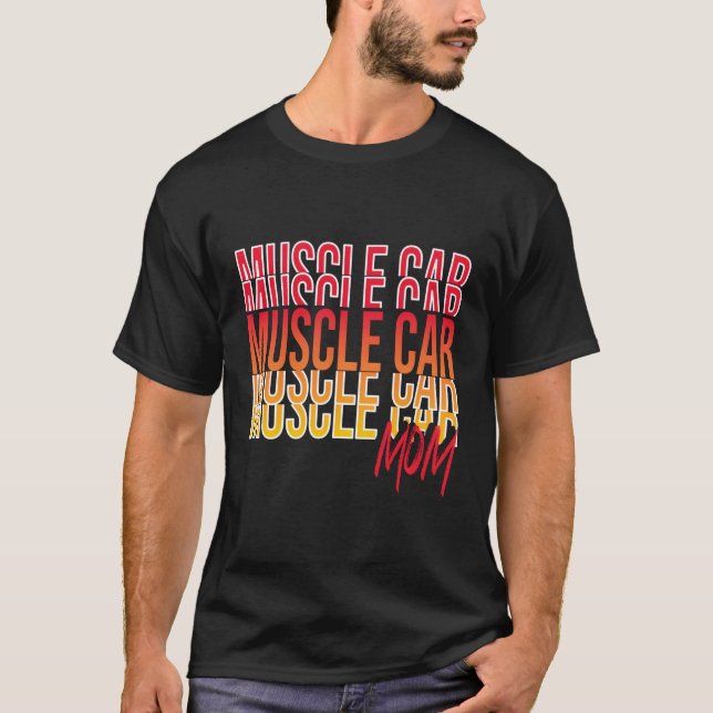 T-shirt Muscle Cars (Devant)