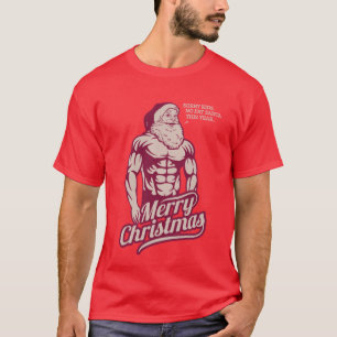 T-SHIRT MUSCLE DE PÈRE NOËL DE NOËL