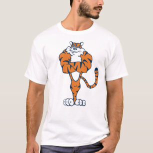 T-shirt Muscle de tigre (orange et bleu)