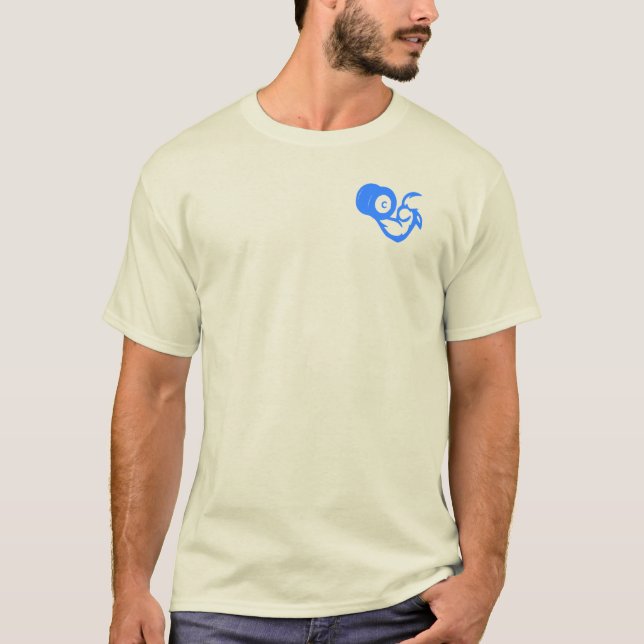 T-shirt Muscle Flame - Biceps Strength and Energy (Devant)