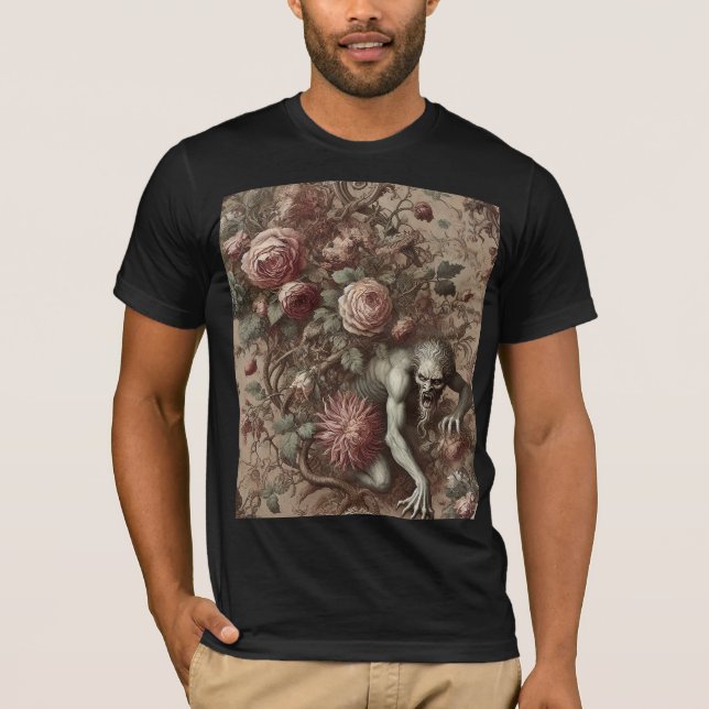 T-shirt Muscle Memory – Art wearable gothique (Devant)