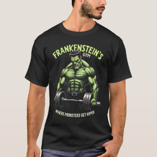 T-shirt Muscle monstre de gym Frankenstein