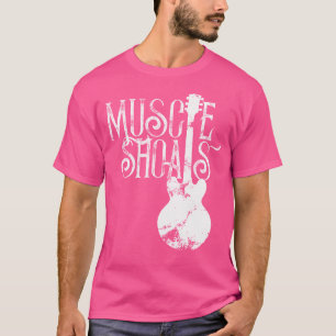 T-shirt Muscle Shots Alabama Chemise Avec Guitare