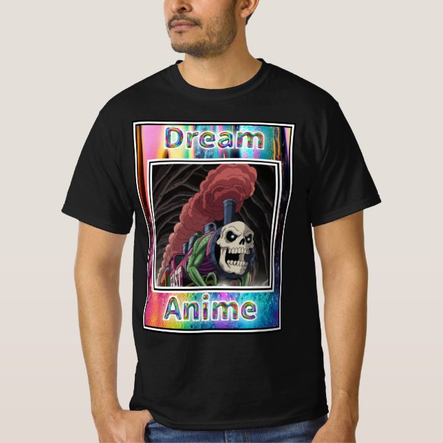 T-shirt Muscle Train Dream Anime (Devant)
