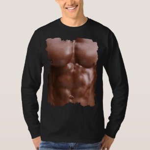 T-shirt Muscles Six Pack Abs I Fake Muscles Six Pack