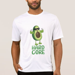 T-shirt Musculaire Hardcore Avocado drôle