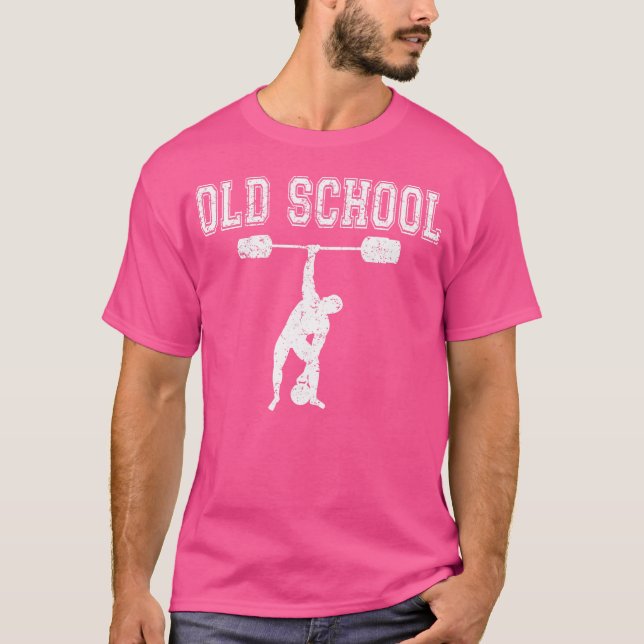 T-shirt Musculation à l'ancienne (Devant)