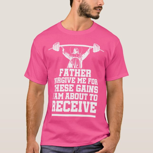 T-shirt Musculation Bodybuilding Pardonne-Moi Ces Progrès (Devant)