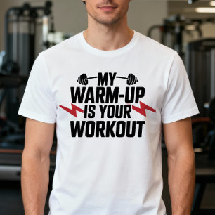 T-shirt Musculation de gym Débardeur sarcasme Entraînement