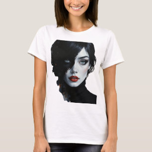 T-shirt Muse De Minuit - Portrait D'Encre