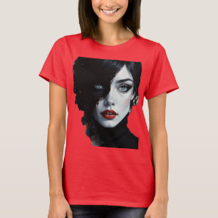 T-shirt Muse De Minuit - Portrait D'Encre