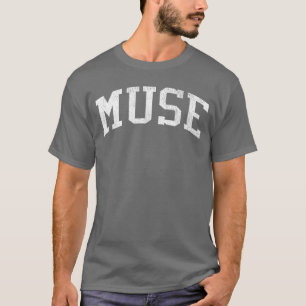 T-shirt Muse PA Vintage Athletic Sports JS02 fille