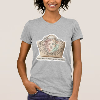 T-shirt Muse Pastel Élégant Floral Art en Ligne Esthétique