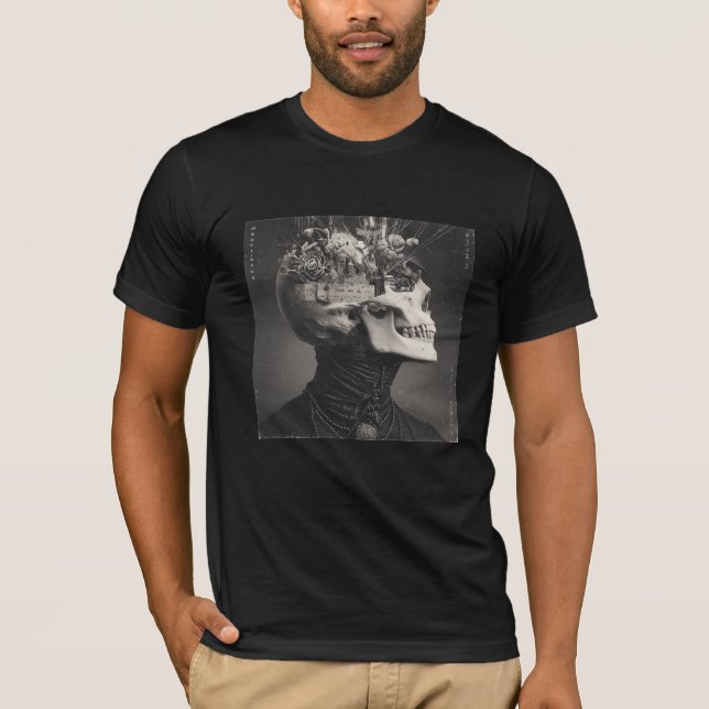 T-shirt Muse pour les Inquiets — Fine Art gothique (Devant)