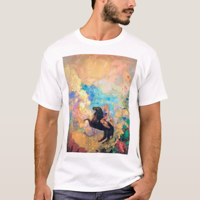 T-shirt Muse sur Pegasus, Redon (Devant)