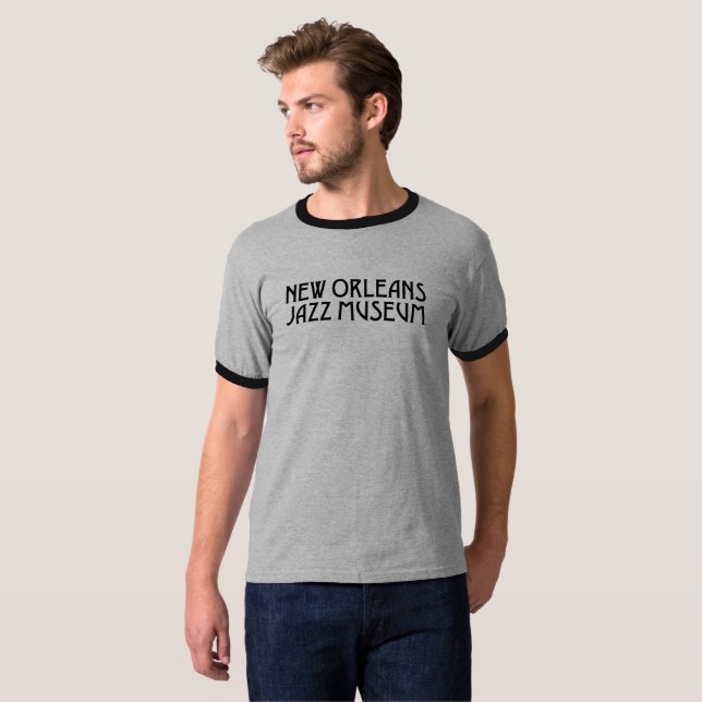 T-shirt Musée de Jazz de La Nouvelle-Orléans® (Devant entier)
