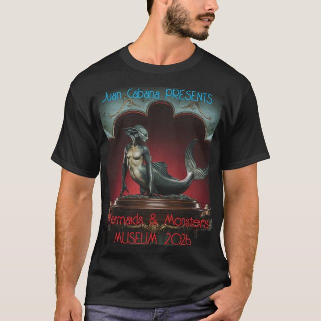 T-shirt Musée des sirènes et des monstres (Devant)