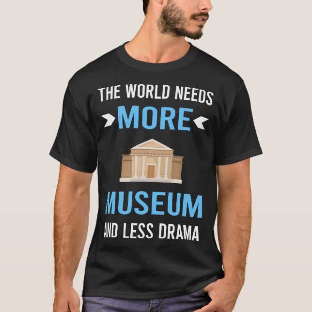 T-shirt Musée Moins de Drame (Devant)