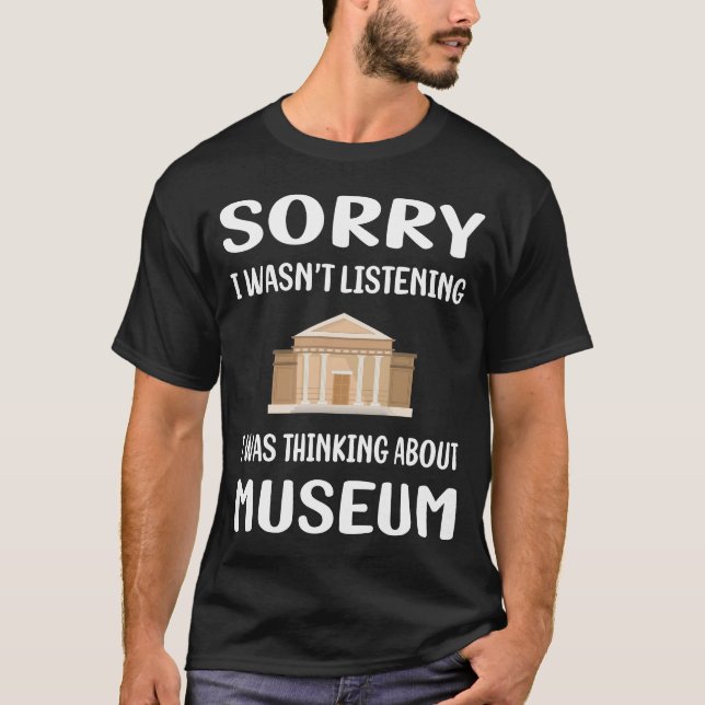 T-shirt Musée Non-Écoutant (Devant)