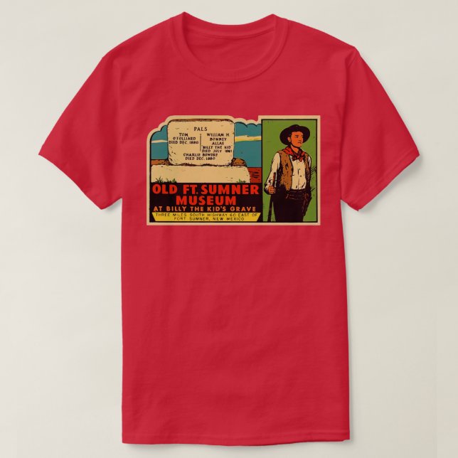 T-shirt Musée Old Ft Sumner (Design devant)