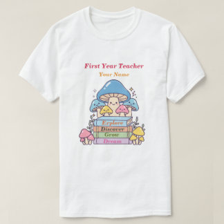 T-shirt Mushroom Bookish | Histoire de style de week-end a