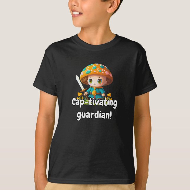 T-shirt Mushroom Guardian Fun Cool unique meilleur élégant (Devant)