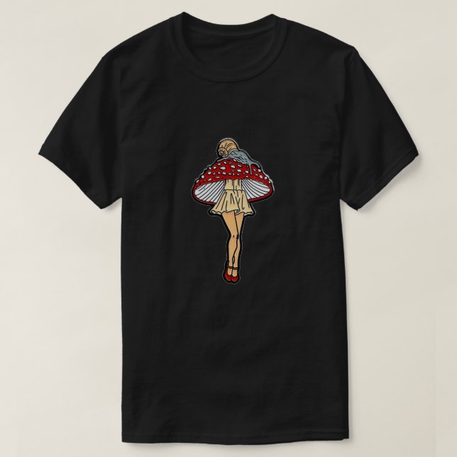 T-shirt MUSHROOM LEG Girl (Design devant)