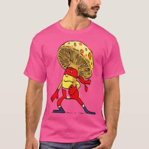 T-shirt Mushroom Ninja Mixte Arts Martiaux Mixed martial a