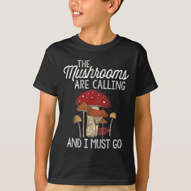 T-shirt Mushrooms (Devant)