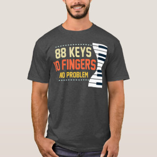 T-shirt Music 88 Keys