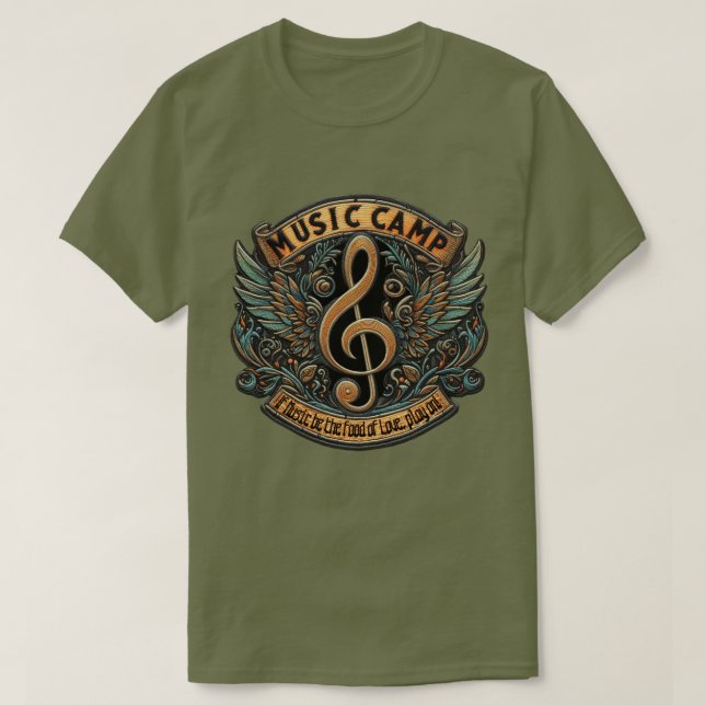 T-Shirt Music Camp (Design devant)