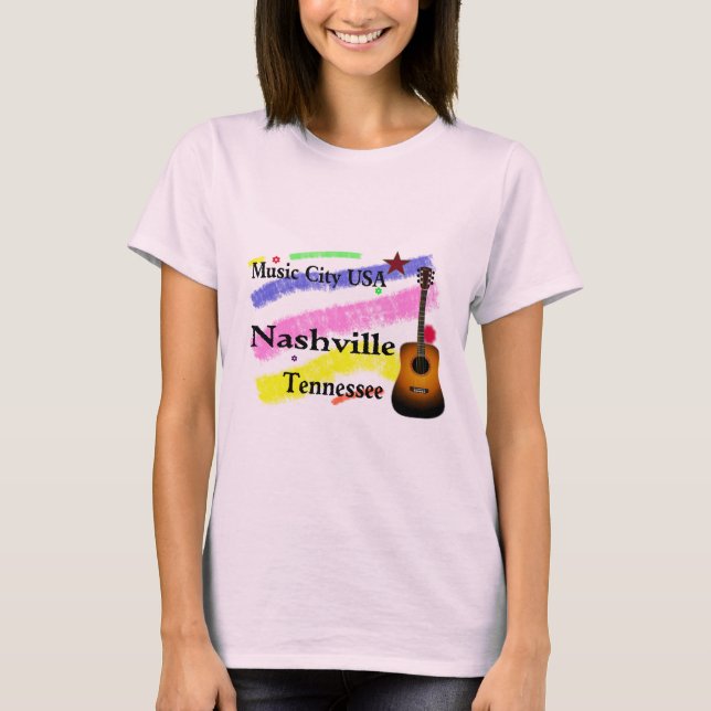 T-shirt Music City USA (Devant)