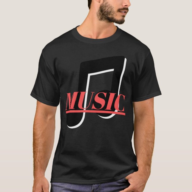 T-shirt Music friends (Devant)