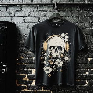 T-shirt Music Grunge Emo Pop Punk Gothique Y2K 2000s Style