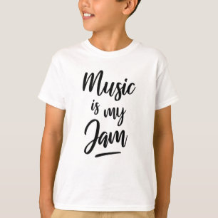 T-shirt Music is life