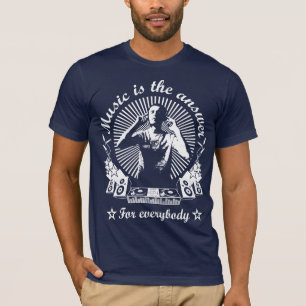 T-shirt Music IS the answer 02