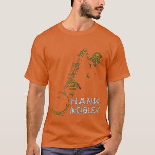 T-shirt Music Lover Hank Mobley Retro Saxophone Graphic Pr
