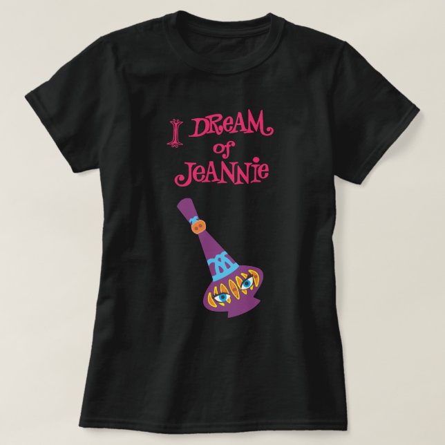 T-shirt Music Retro Fantasy I Dream Sitcom Of Jeannie Dram (Design devant)
