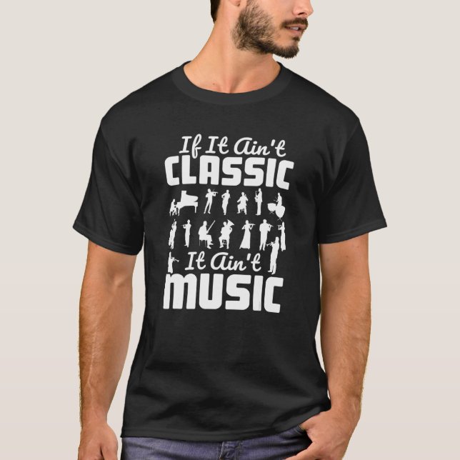 T-shirt Music Theory Musician Music Teacher Classic Music  (Devant)